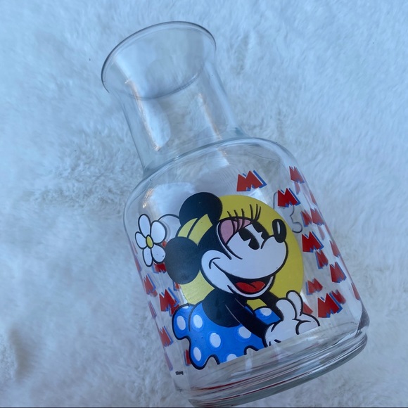 Mickey / Minnie Mouse Disney Jug / Vase / Glass - Picture 3 of 7